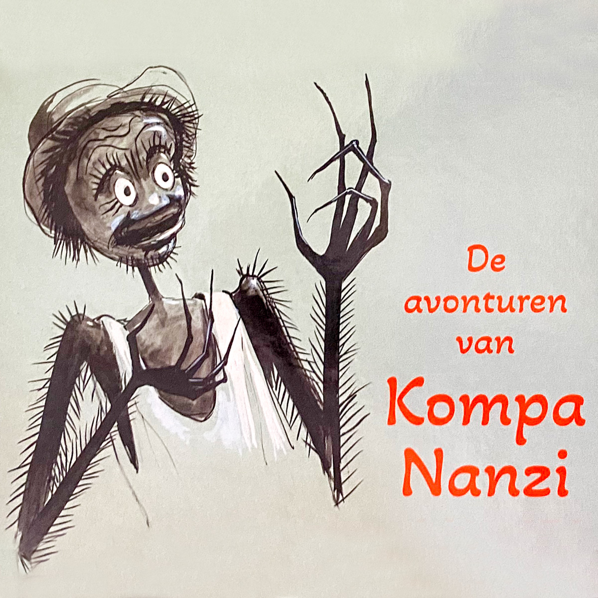 Het boek Avonturen van Kompa Nanzi in het Nederlands